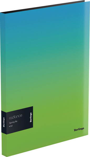 Изображение товара Папка для бумаг Berlingo Radiance / FS4_17003 (голубой/зеленый)