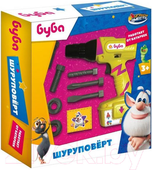 Изображение товара Шуруповерт игрушечный Играем вместе Буба / 2109K467-R