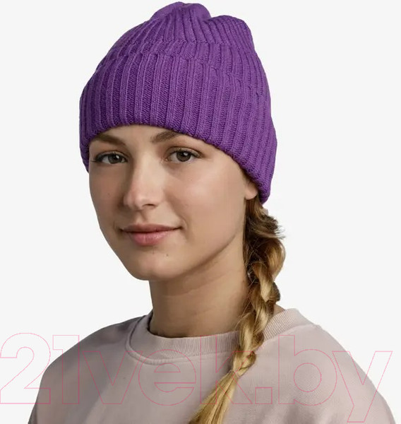 Изображение товара Шапка Buff Knitted & Fleece Band Hat Renso Renso Purple (132336.605.10.00)