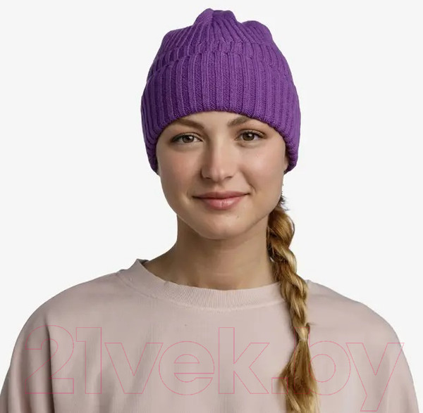 Изображение товара Шапка Buff Knitted & Fleece Band Hat Renso Renso Purple (132336.605.10.00)