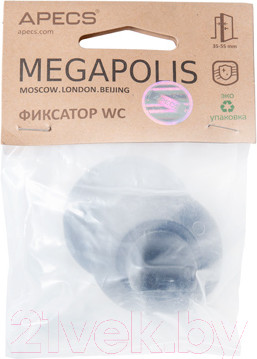 Изображение товара Фиксатор дверной защелки Apecs Megapolis WC-0803-BLM