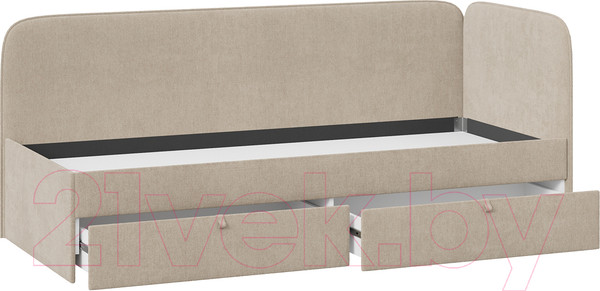 Изображение товара Кровать-тахта ТриЯ Молли 800 тип 1 (микровелюр Scandi Cream 03)