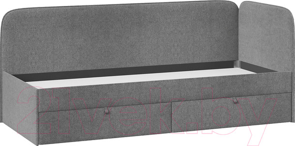 Изображение товара Кровать-тахта ТриЯ Молли 900 тип 1 (микровелюр Scandi Graphite 22)