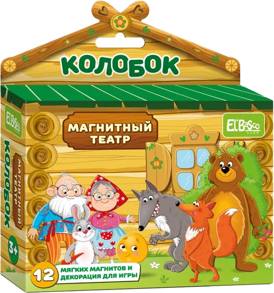 Изображение товара Кукольный театр El'Basco Toys Магнитный. Колобок / ET05-003