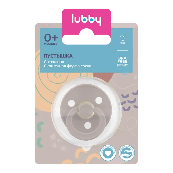 Изображение товара Пустышка Lubby 30151/12