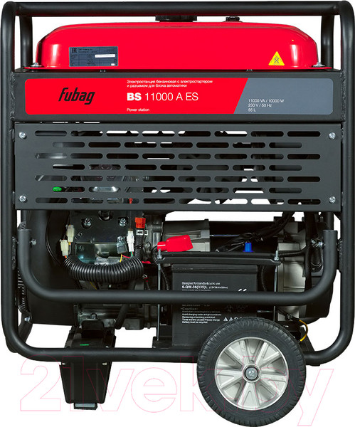 Изображение товара Бензиновый генератор Fubag G BS 11000 A ES / 641053 (с электростартером)