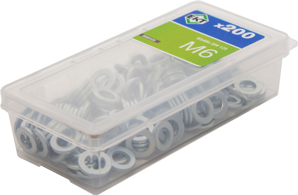 Изображение товара Шайба ЕКТ М6 DIN125 / B008430 (200шт, цинк)