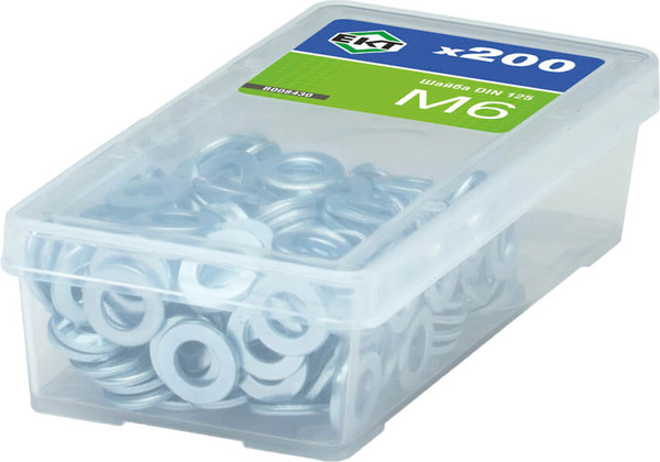 Изображение товара Шайба ЕКТ М6 DIN125 / B008430 (200шт, цинк)