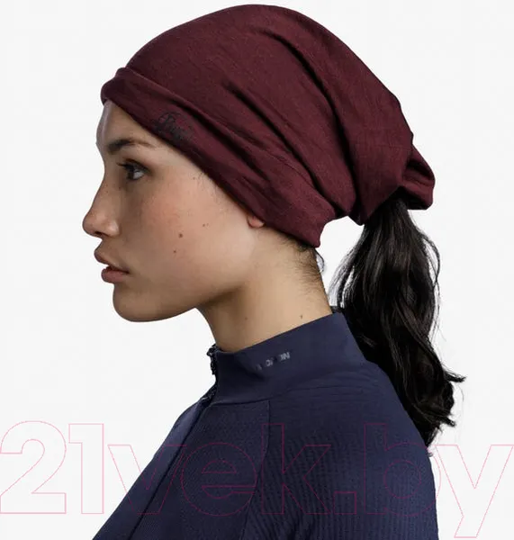 Изображение товара Бафф Buff Merino Lightweight Solid Garnet (113010.653.10.00)