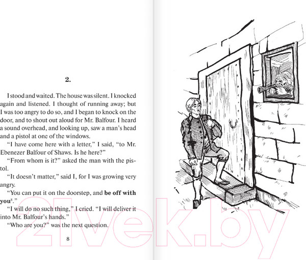 Изображение товара Книга АСТ Похищенный. Легко читаем по-английски (Стивенсон Р.Л.)