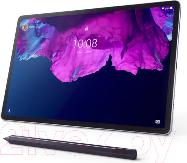 Изображение товара Планшет Lenovo Tab P11 Pro 128GB LTE / TB-J706F (платиновый серый)