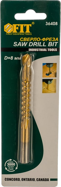 Изображение товара Сверло FIT Универсальное 8мм / 36408
