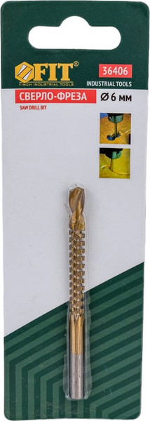 Изображение товара Сверло FIT Универсальное 6мм / 36406