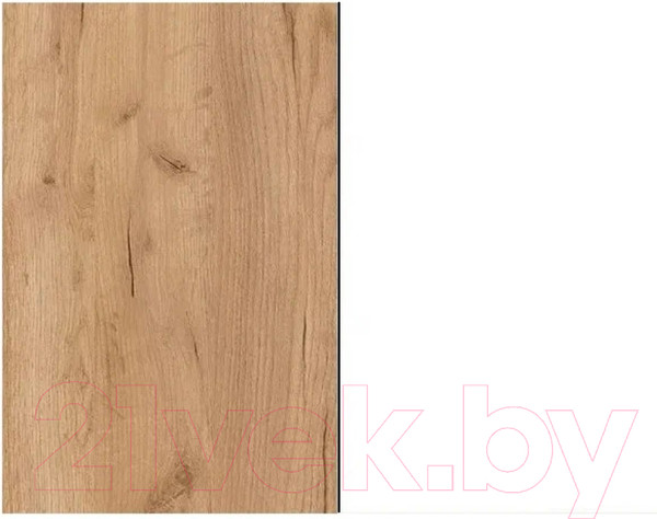 Изображение товара Тумба для обуви Горизонт Мебель Домино XXL (золотой крафт/белый)