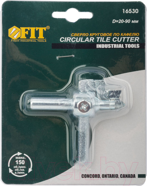 Изображение товара Сверло FIT Балеринка круговое 20-90мм / 16530