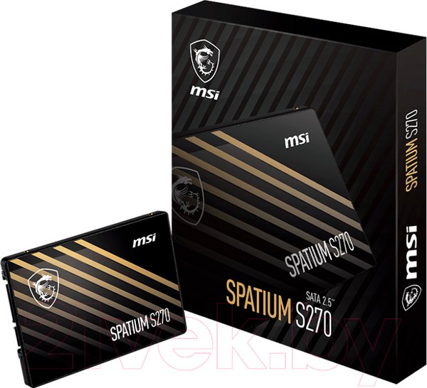 Изображение товара SSD диск MSI Spatium S270 480GB (S78-440E350-P83)