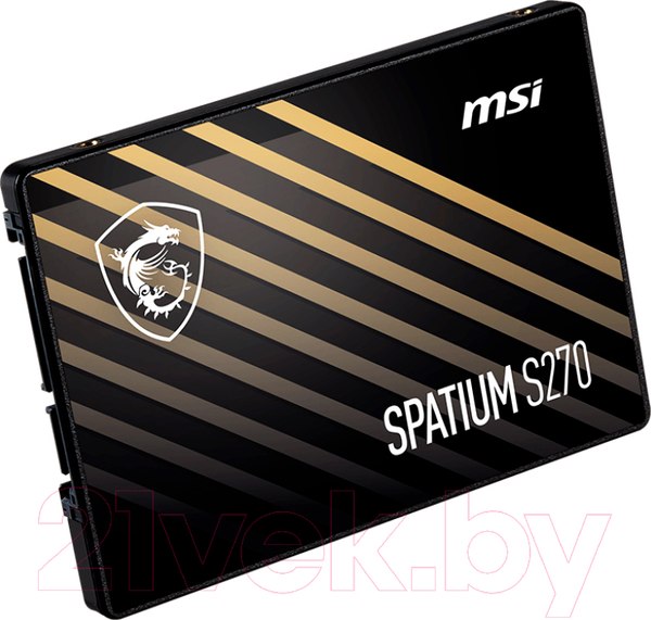 Изображение товара SSD диск MSI Spatium S270 480GB (S78-440E350-P83)