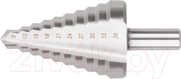 Изображение товара Сверло FIT HSS ступенчатое 9-36м / 36399