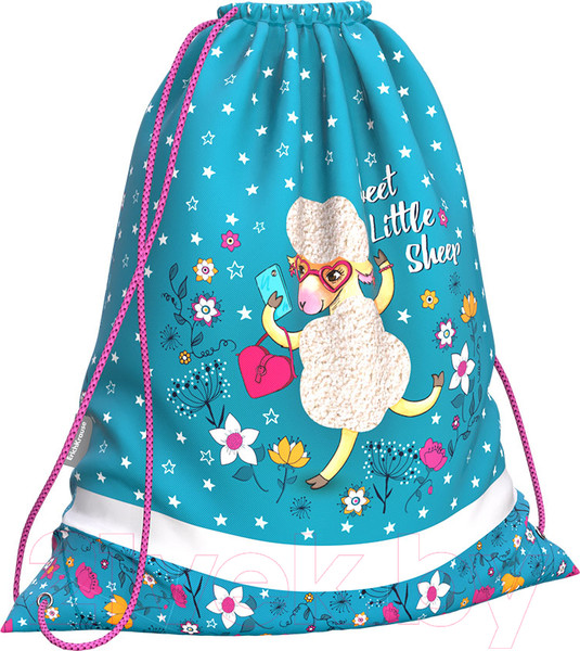 Изображение товара Мешок для обуви Erich Krause Flower Sheep / 56742
