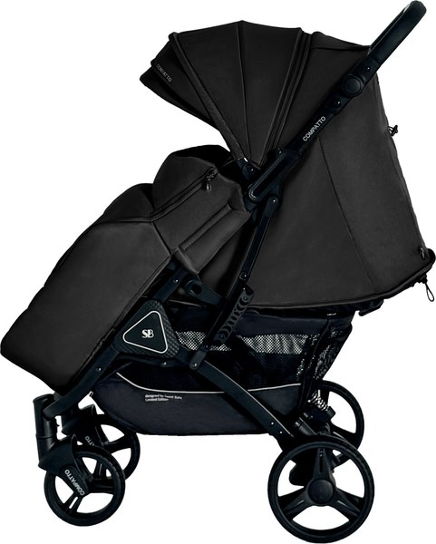 Изображение товара Детская прогулочная коляска Sweet Baby Compatto (Black)