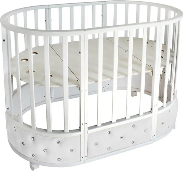Изображение товара Детская кровать-трансформер Sweet Baby Cappellini Bianco 7 в 1 (белый)