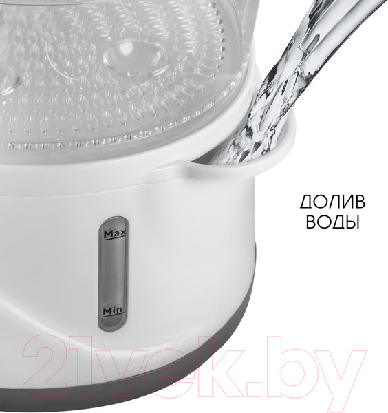 Изображение товара Пароварка стационарная Endever Vita-176 (белый)