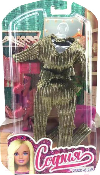 Изображение товара Набор аксессуаров для куклы Карапуз Для Софии / SETDRESS-13-S-BB