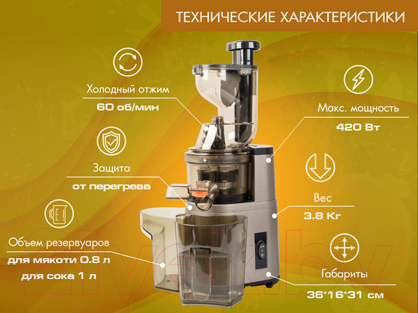 Изображение товара Соковыжималка электрическая Endever Sigma 101