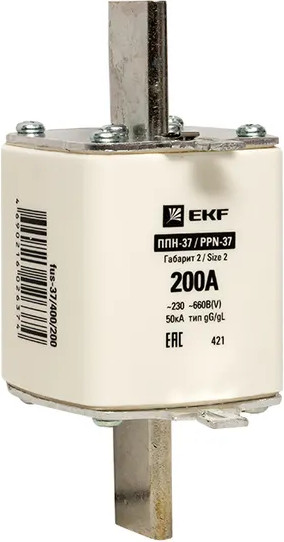 Изображение товара Предохранитель плавкий EKF PROxima fus-37/400/200