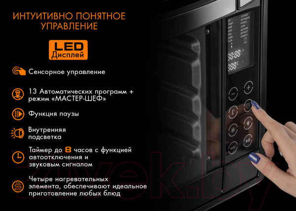 Изображение товара Ростер Endever Danko 4045 (черный)