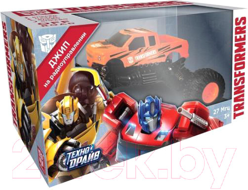Изображение товара Радиоуправляемая игрушка Технодрайв Джип Бигфут Трансформеры / 2007F108-R