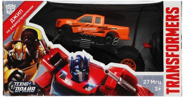 Изображение товара Радиоуправляемая игрушка Технодрайв Джип Бигфут Трансформеры / 2007F108-R