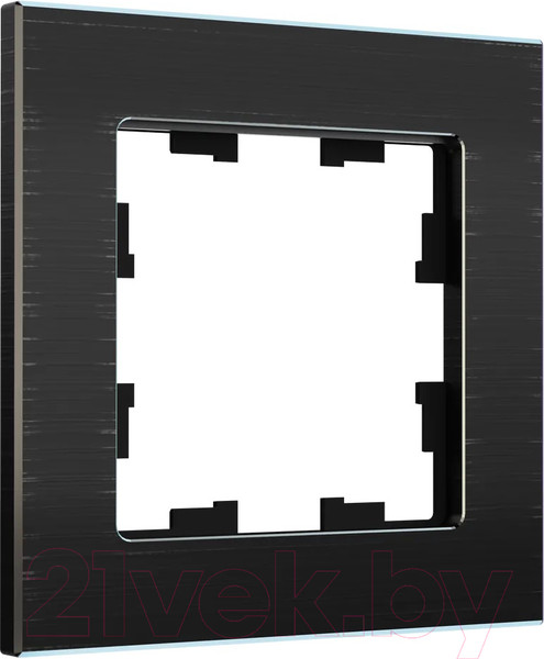Изображение товара Рамка для выключателей и розеток IEK Brite BR-M12-M-K02 (черный)