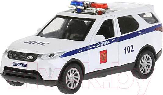 Изображение товара Автомобиль игрушечный Технопарк Land Rover Discovery Полиция / DISCOVERY-12POL-WH