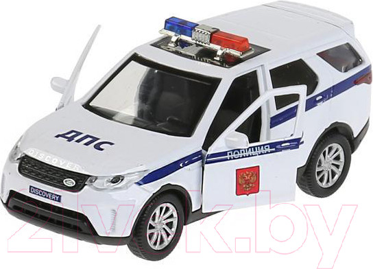 Изображение товара Автомобиль игрушечный Технопарк Land Rover Discovery Полиция / DISCOVERY-12POL-WH