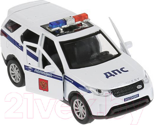 Изображение товара Автомобиль игрушечный Технопарк Land Rover Discovery Полиция / DISCOVERY-12POL-WH