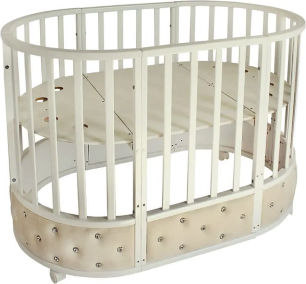 Изображение товара Детская кровать-трансформер Sweet Baby Cappellini 7 в 1 (слоновая кость)