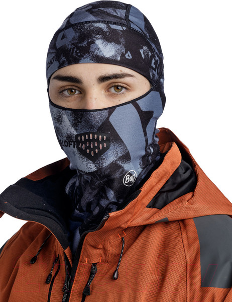 Изображение товара Балаклава Buff Thermonet Balaclava Skatick Graphite (132470.901.10.00)