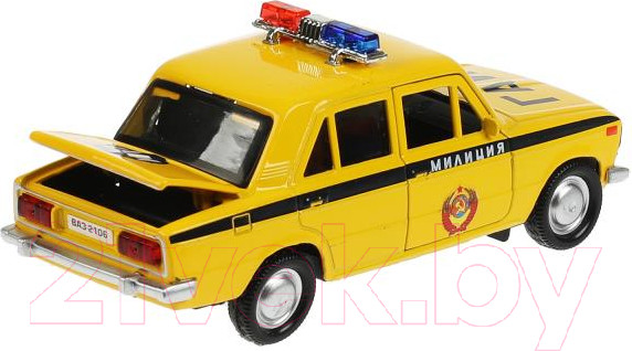 Изображение товара Паркинг игрушечный Технопарк Пост ГАИ / GARAGE-22SL1XCAR-POL2