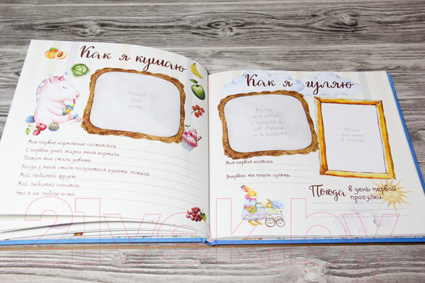 Изображение товара Альбом малыша АСТ Первый в жизни альбом. Как я расту от 0 до 5 лет / 9785171113827