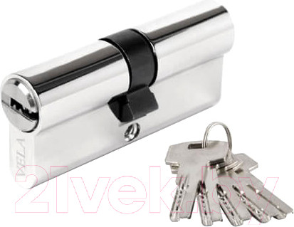 Изображение товара Цилиндровый механизм замка VELA ZZ-60-CR (хром)