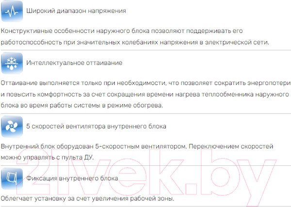 Изображение товара Сплит-система Haier Coral ON-OFF HSU-24 HPL103/R3/HSU-24 HPL03/R3