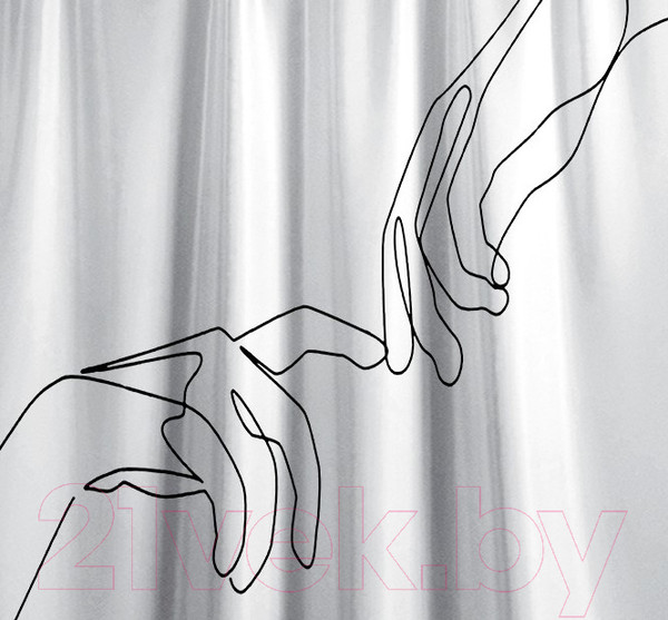 Изображение товара Шторка-занавеска для ванны MONAMI RM033120