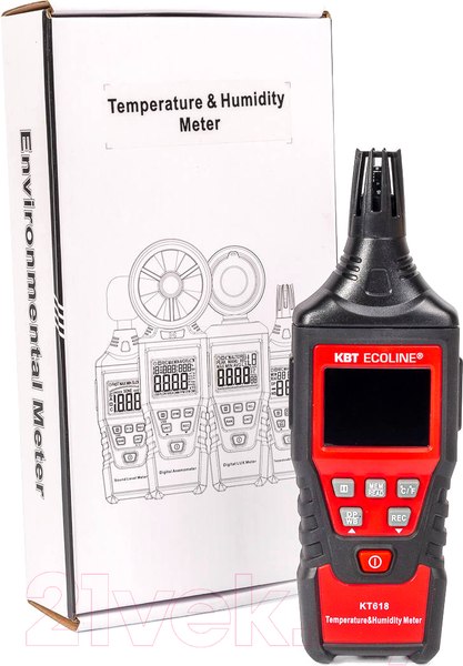 Изображение товара Термогигрометр КВТ KT 618 Ecoline / 79144