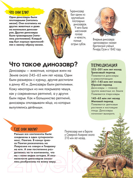 Изображение товара Энциклопедия АСТ Динозавры (Агоста Л.)