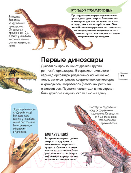 Изображение товара Энциклопедия АСТ Динозавры (Агоста Л.)