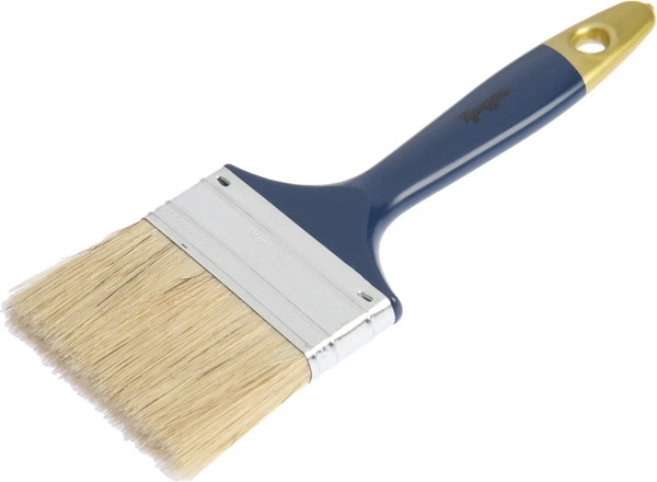 Изображение товара Кисть малярная Tundra Плоская натур. щетина пластиковая рукоятка 3 75мм / 881519