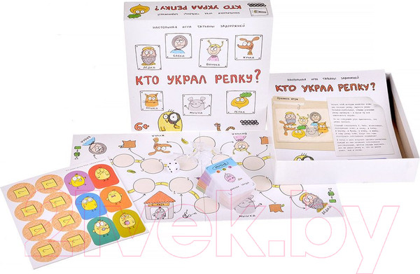 Изображение товара Настольная игра Мир Хобби Кто украл репку? / 915551