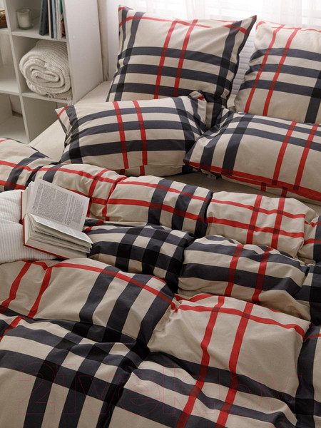 Изображение товара Комплект постельного белья Веселина Бербари 1.5сп / 10399-1+10333-5 (50х70)