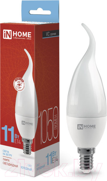 Изображение товара Лампа INhome Led-Свеча на ветру-VC / 4690612030494